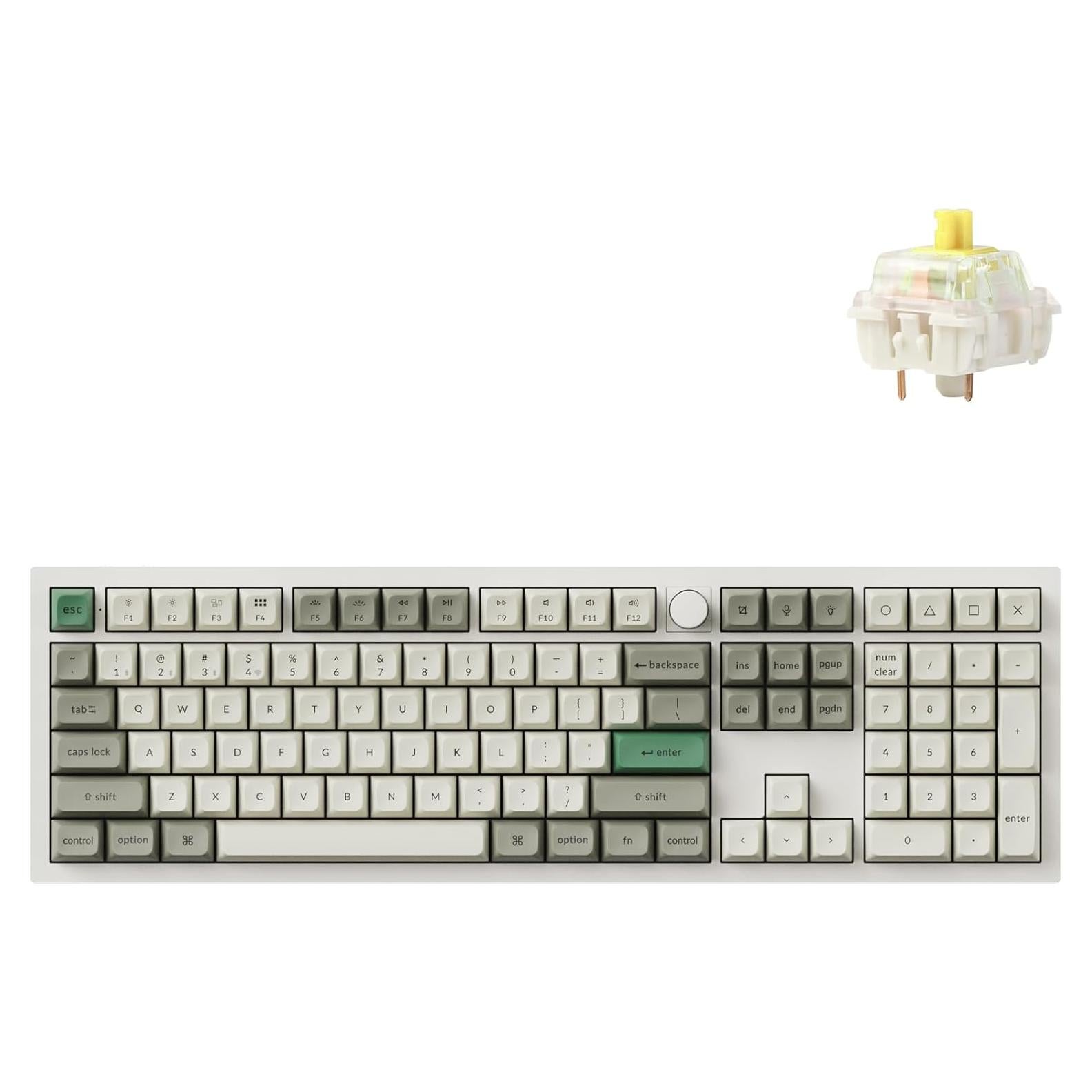 Teclado Mecánico Inalámbrico Keychron Q6 Max RGB 100%