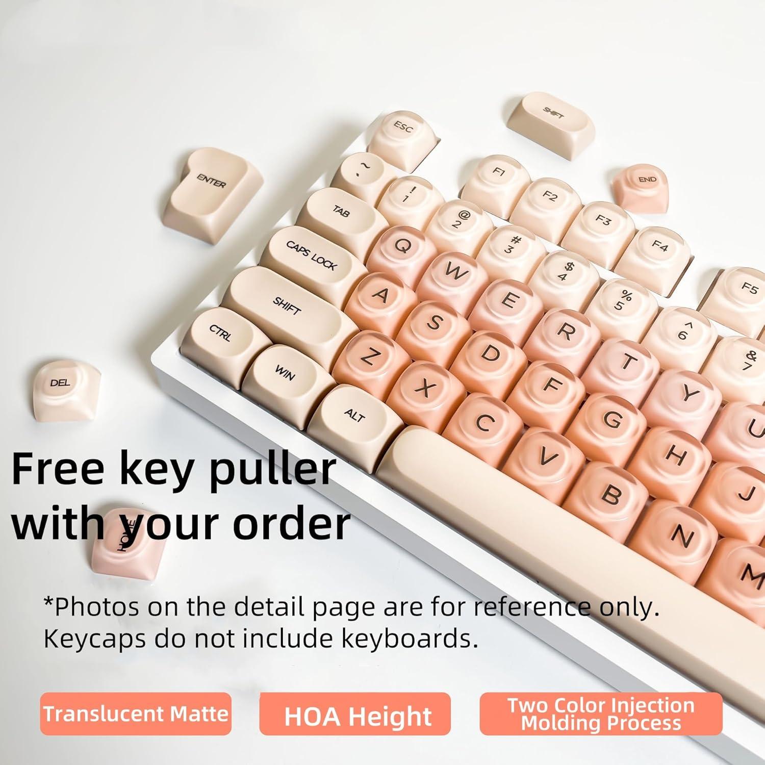 Juego de Teclas Mecánicas HOA Profile PBT/ABS - 44.5x44.5 cm