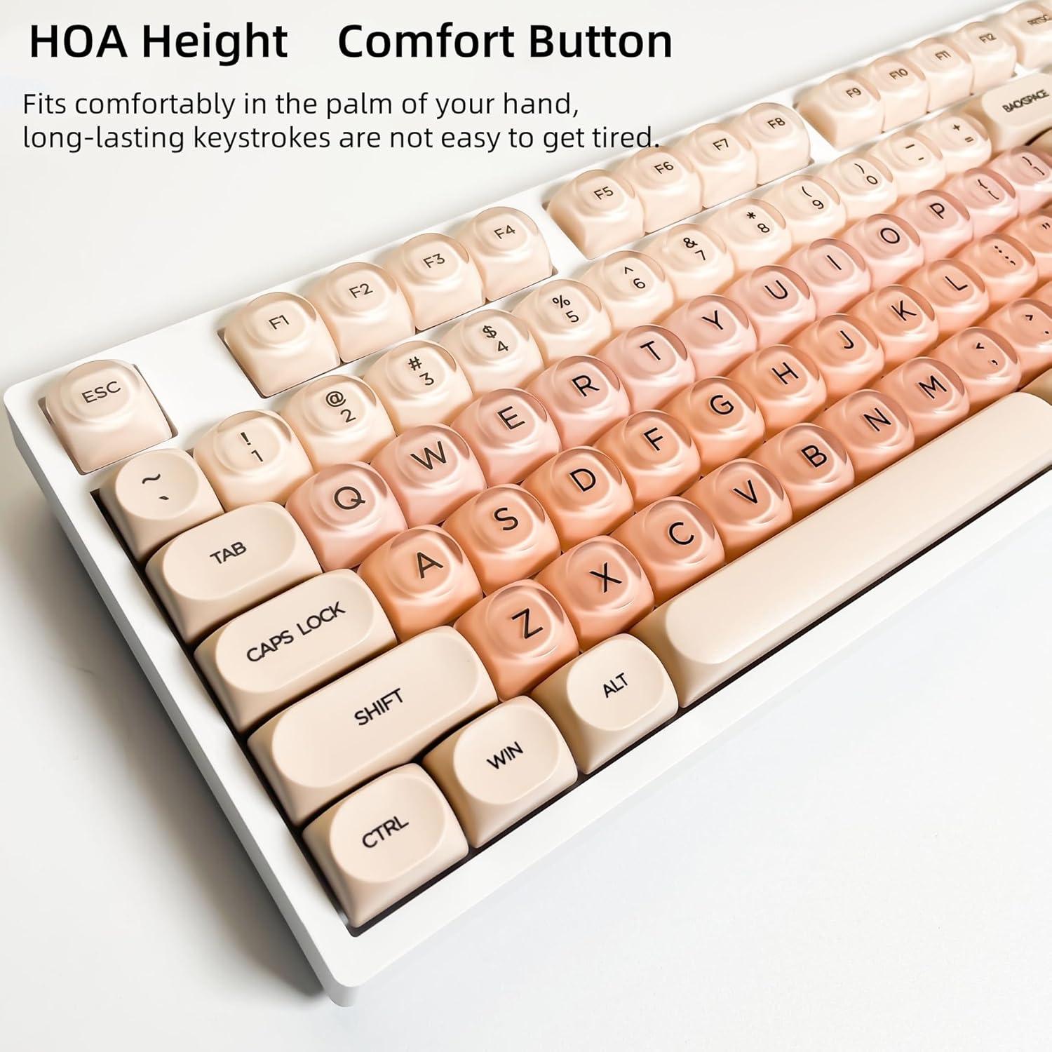 Juego de Teclas Mecánicas HOA Profile PBT/ABS - 44.5x44.5 cm