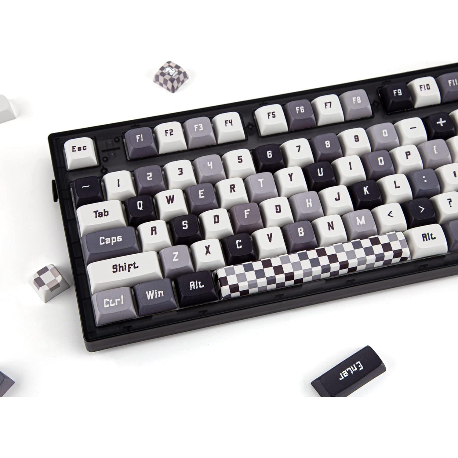 Juego de Teclas Personalizadas PBT BowJian 130 Teclas XDA Ajedrez