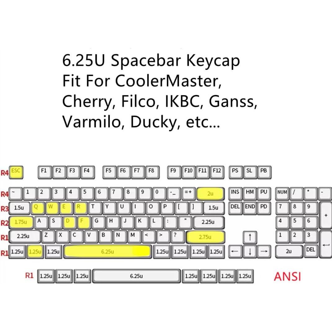 Juego de Teclas Mecánicas IYTYIR Jhin 12 Piezas PBT para PC