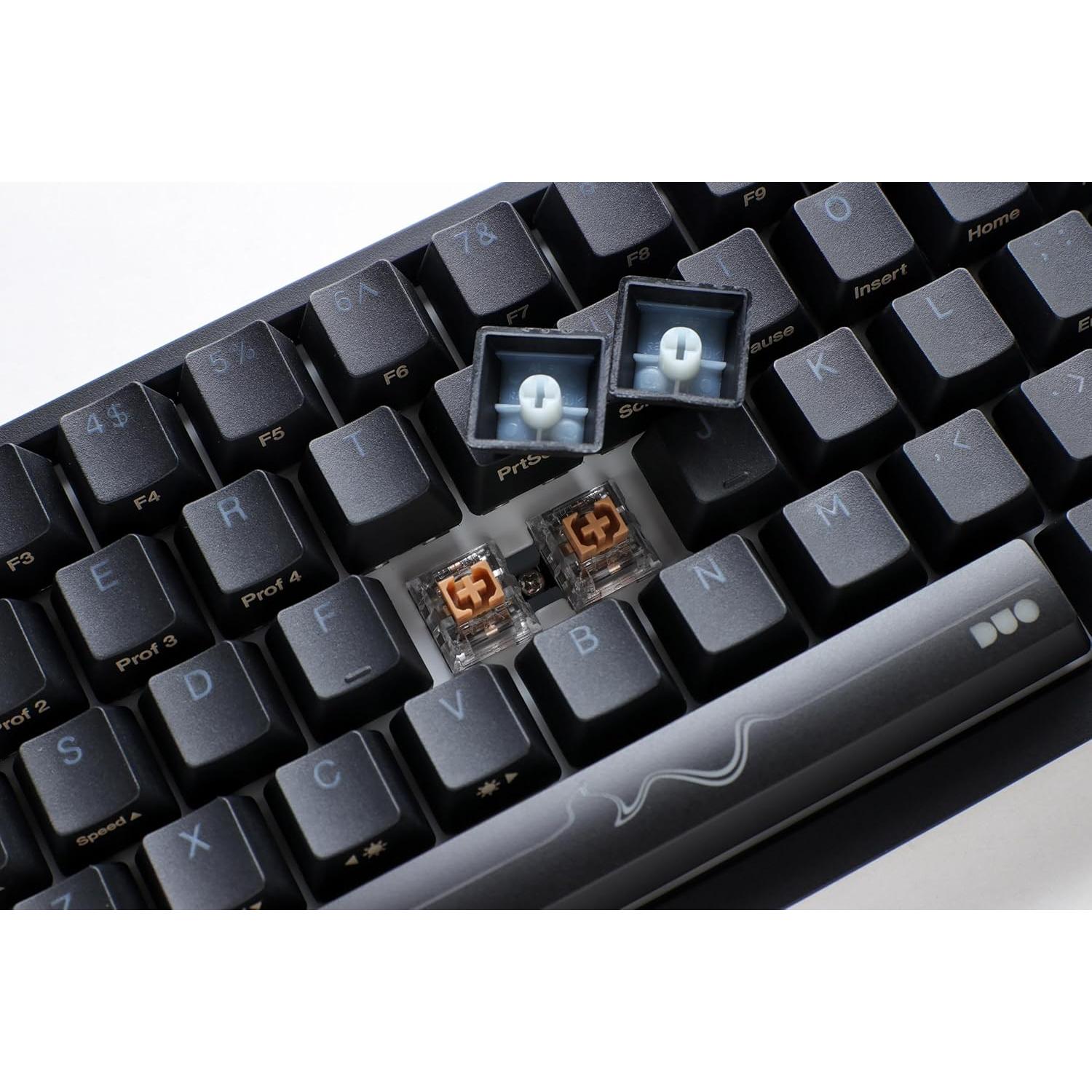 Teclado Mecánico MK Duo 60% XT con Interruptores Dose