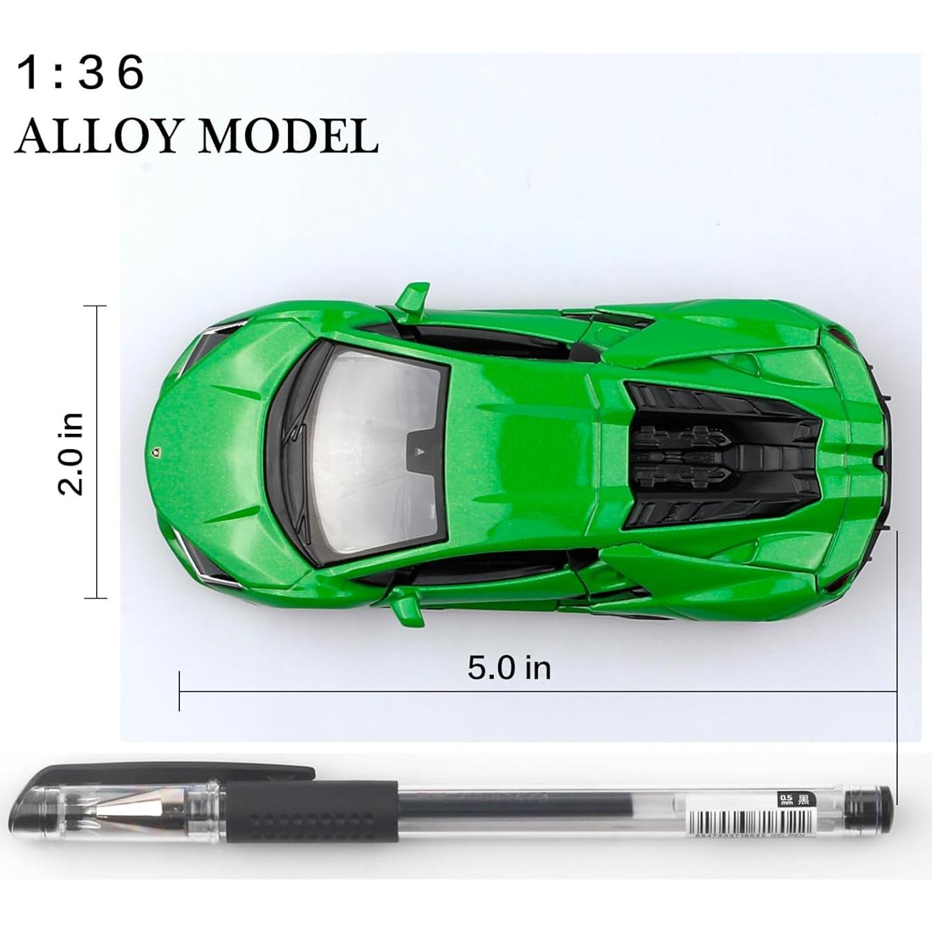 Coche de Juguete Die-Cast Lamborghini Revuelto 1:36 Retroceso
