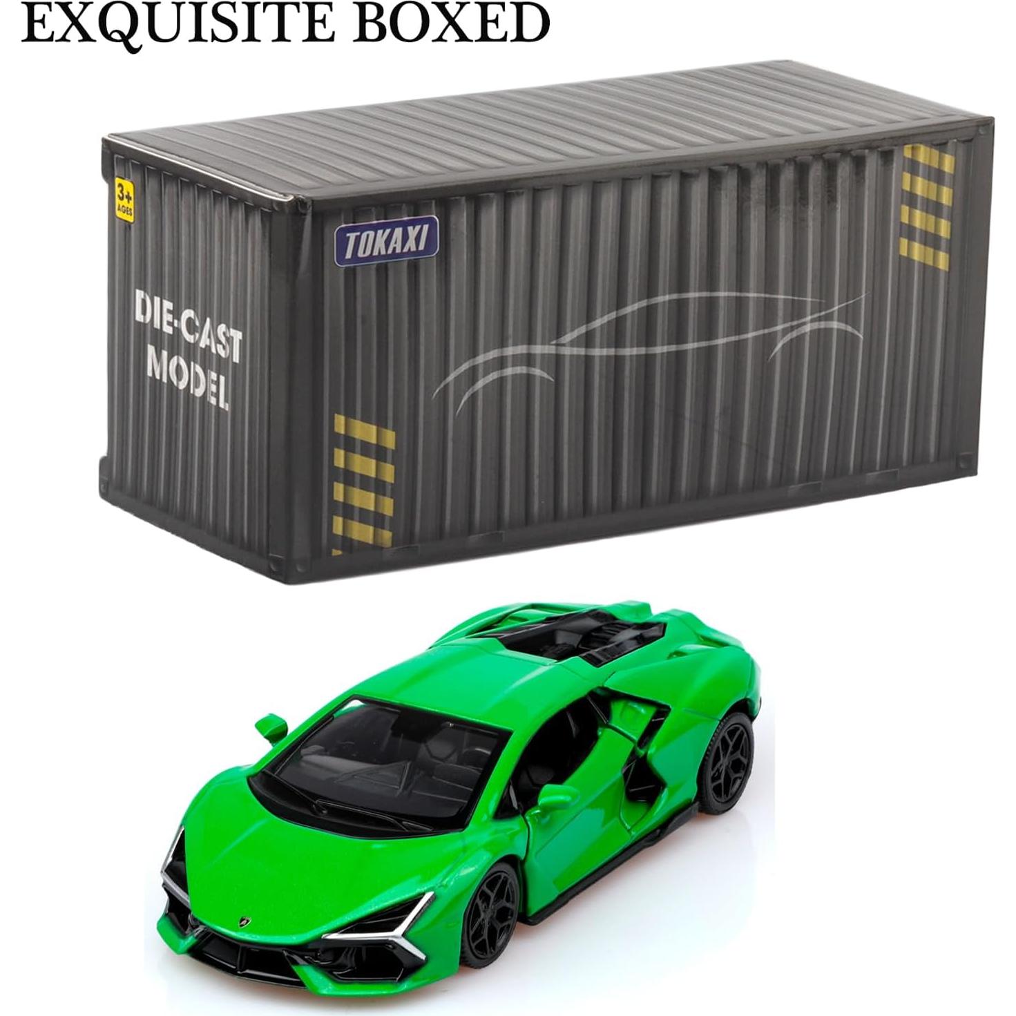 Coche de Juguete Die-Cast Lamborghini Revuelto 1:36 Retroceso