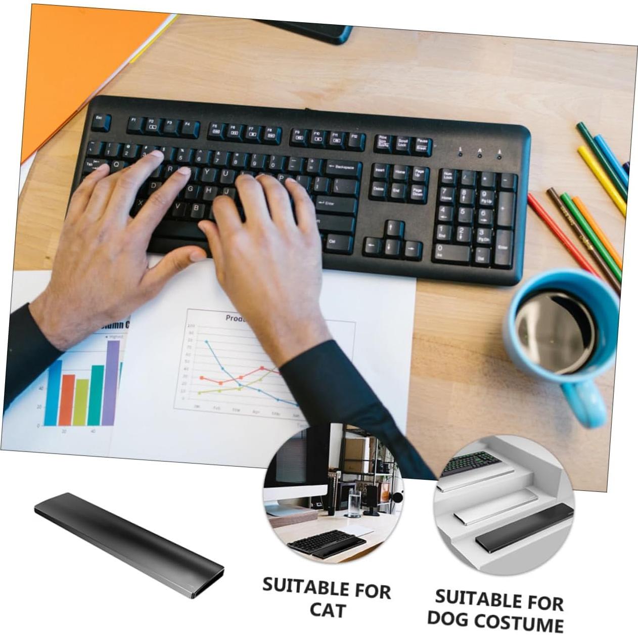 Reposapulgares Ergonómico DOITOOL de Aluminio Antideslizante