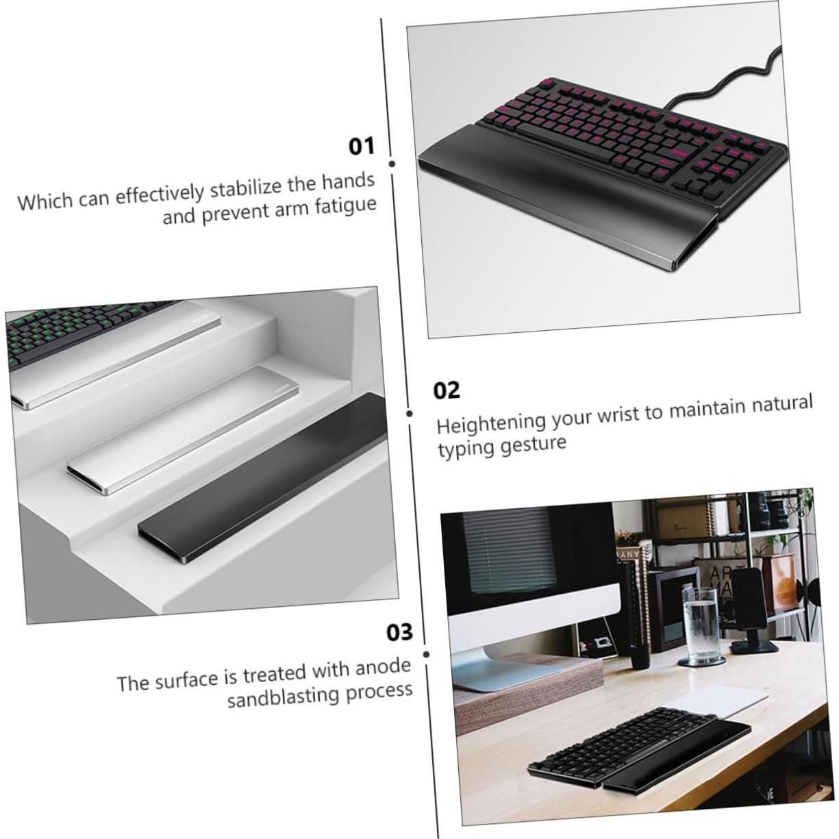 Reposapulgares Ergonómico DOITOOL de Aluminio Antideslizante