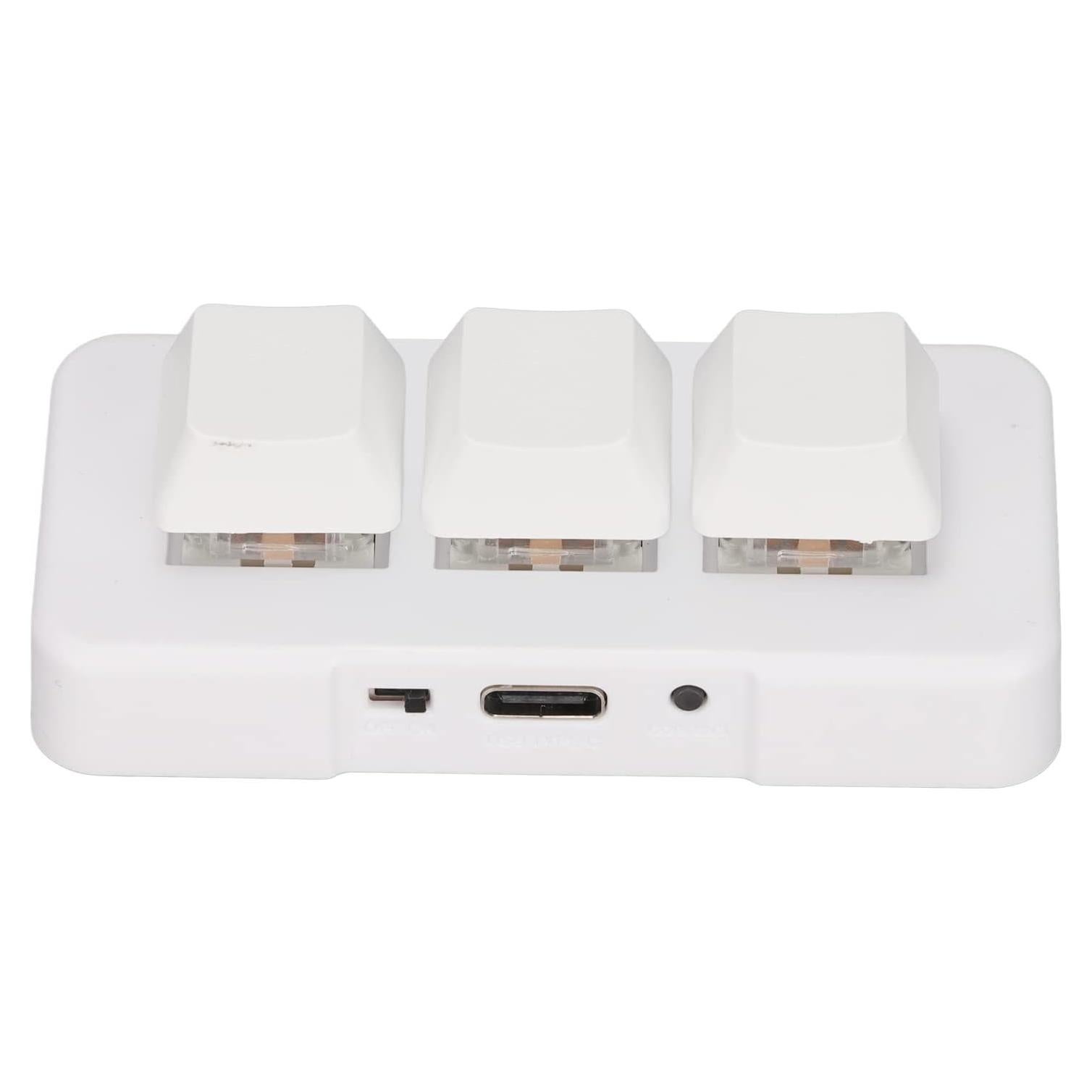 Teclado Macropad 3 Teclas Pomya Retroiluminado RGB USB