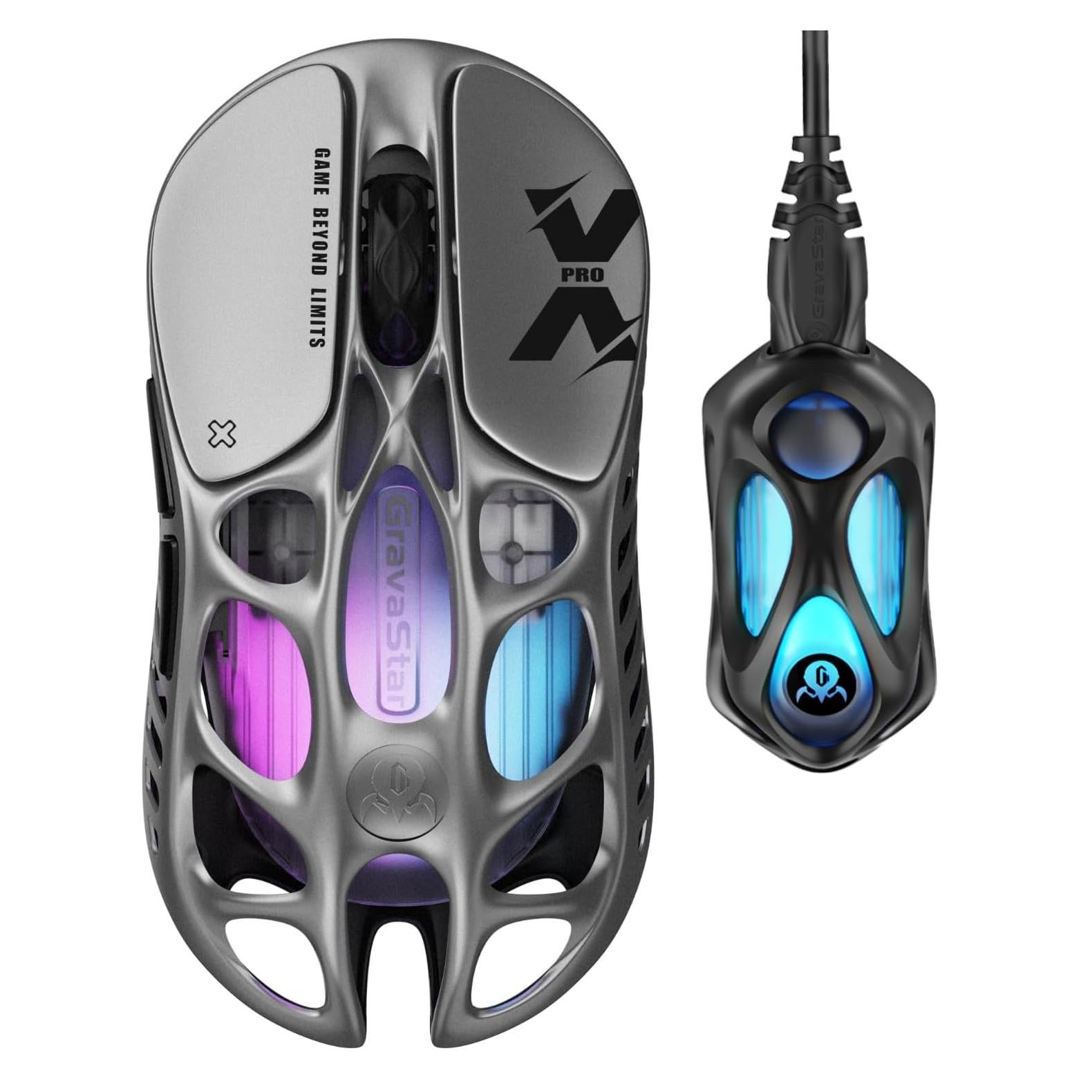 Ratón Gaming Inalámbrico GravaStar Mercury X Pro 32,000 DPI