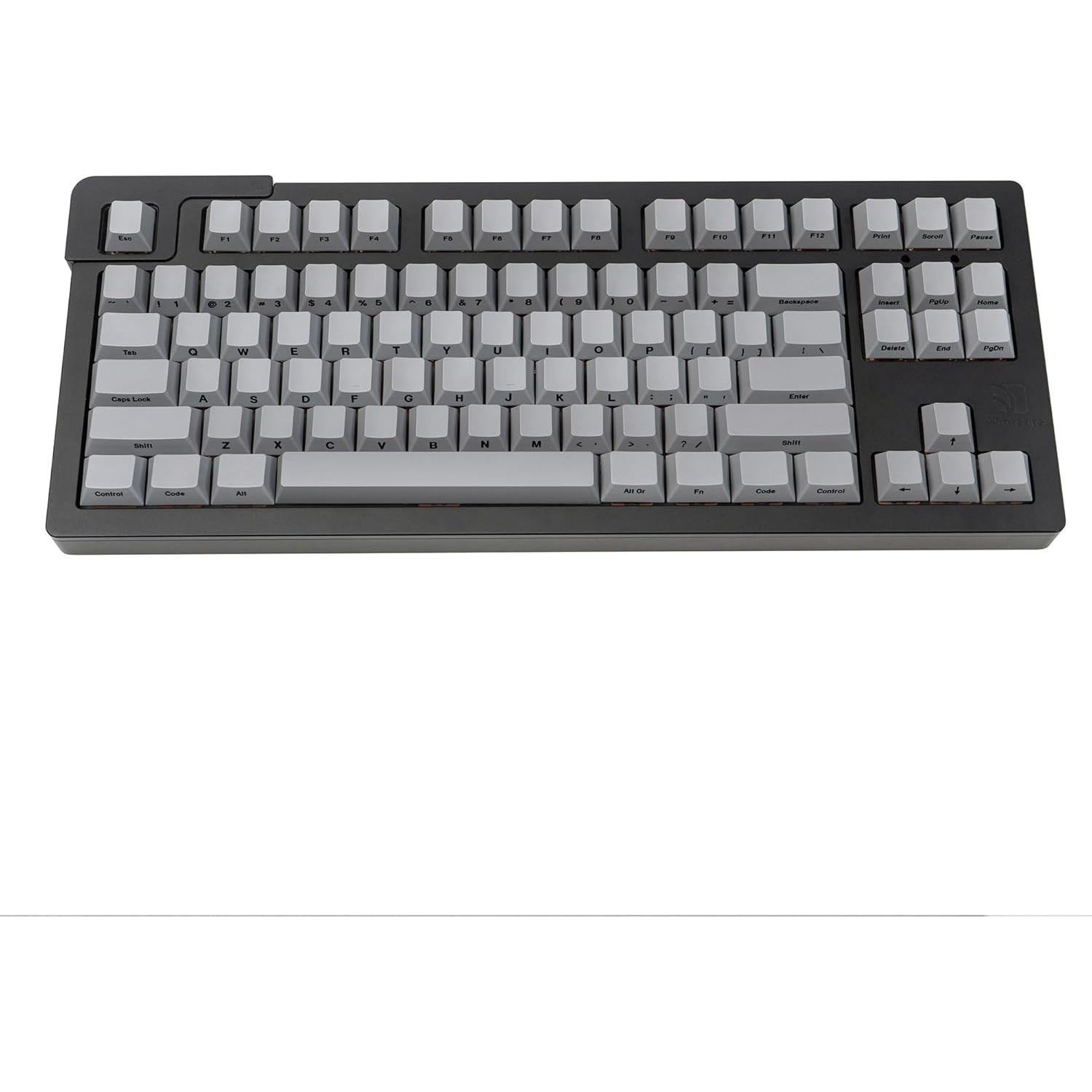 Juego de Teclas Grises PBT Mintcaps 107 Teclas para Mecánicos
