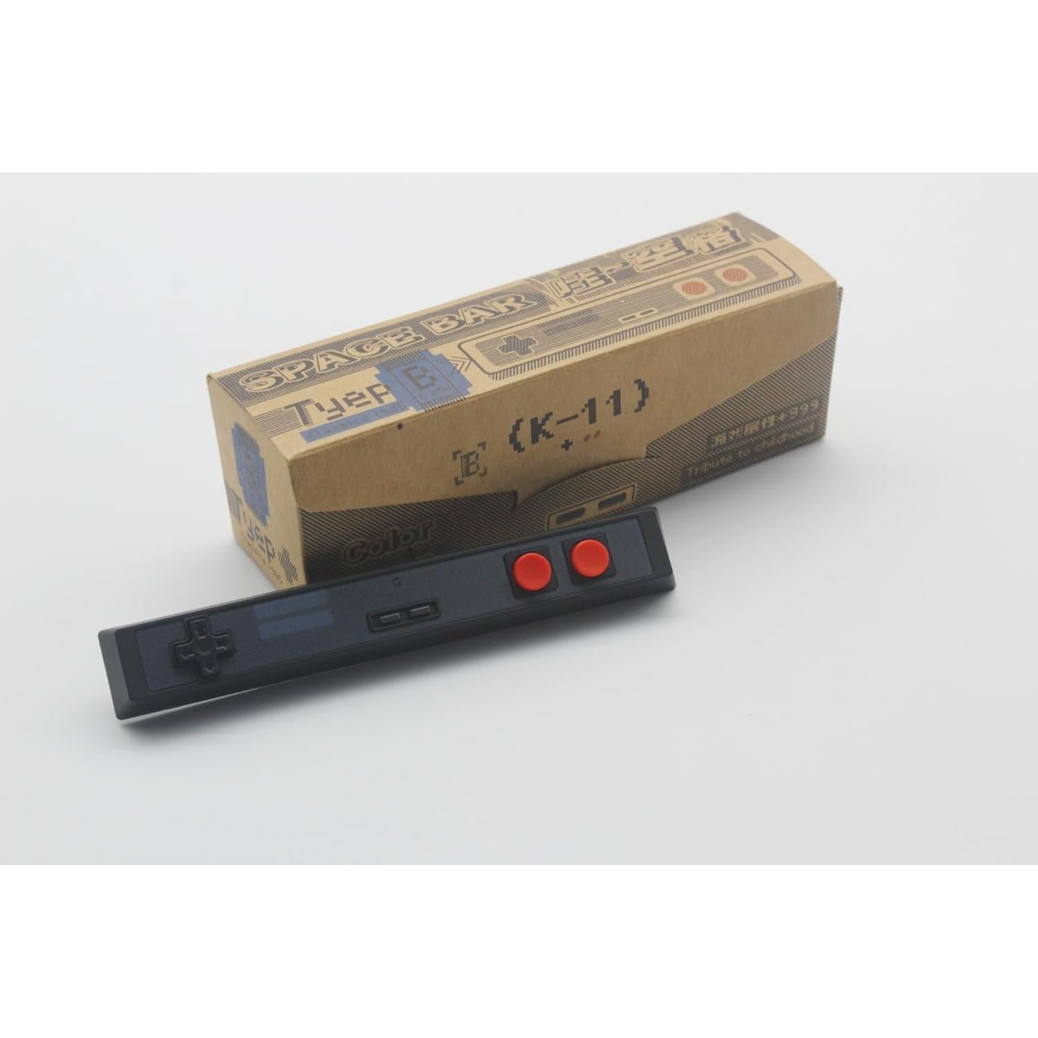 Tecla de barra espaciadora personalizada Cmokifuly Tipo-B Negro