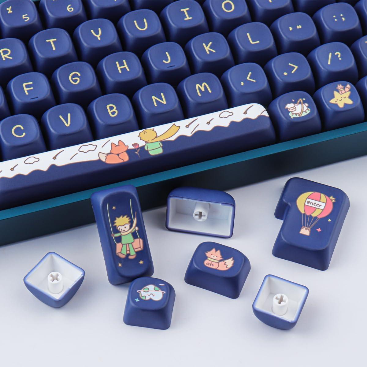 Juego de Teclas PBT 148 Teclas del Principito MOA Cherry MX