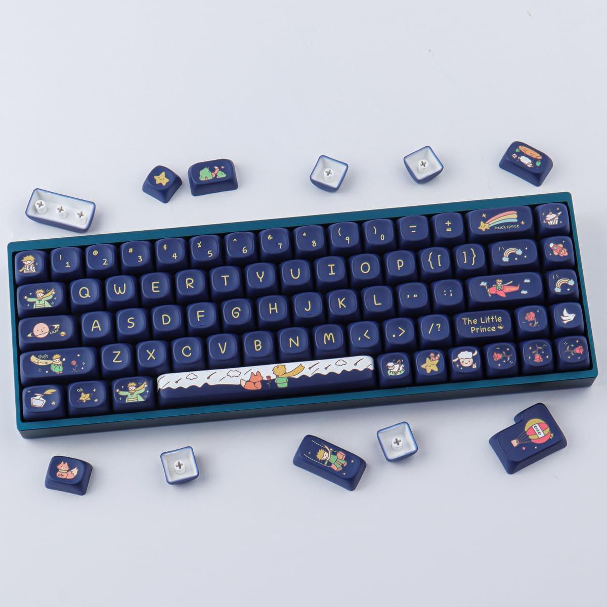 Juego de Teclas PBT 148 Teclas del Principito MOA Cherry MX