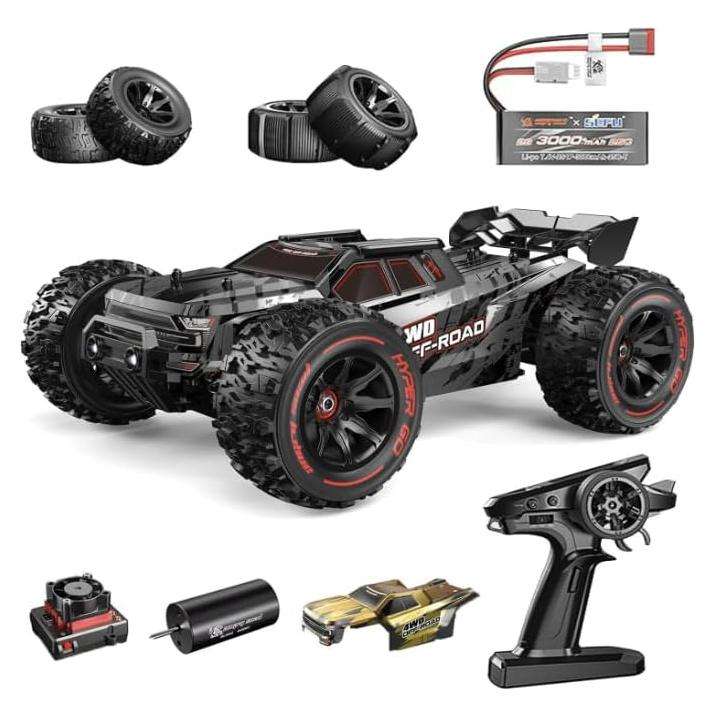 MJX 14210 RC Car 2S Professional Brushless Remote Control Racing Off-Road Drifting High-Speed RC Truck - Remote Control Car, RC Car, RC Drift Car, RC Monster Truck 1/14 for Adult
