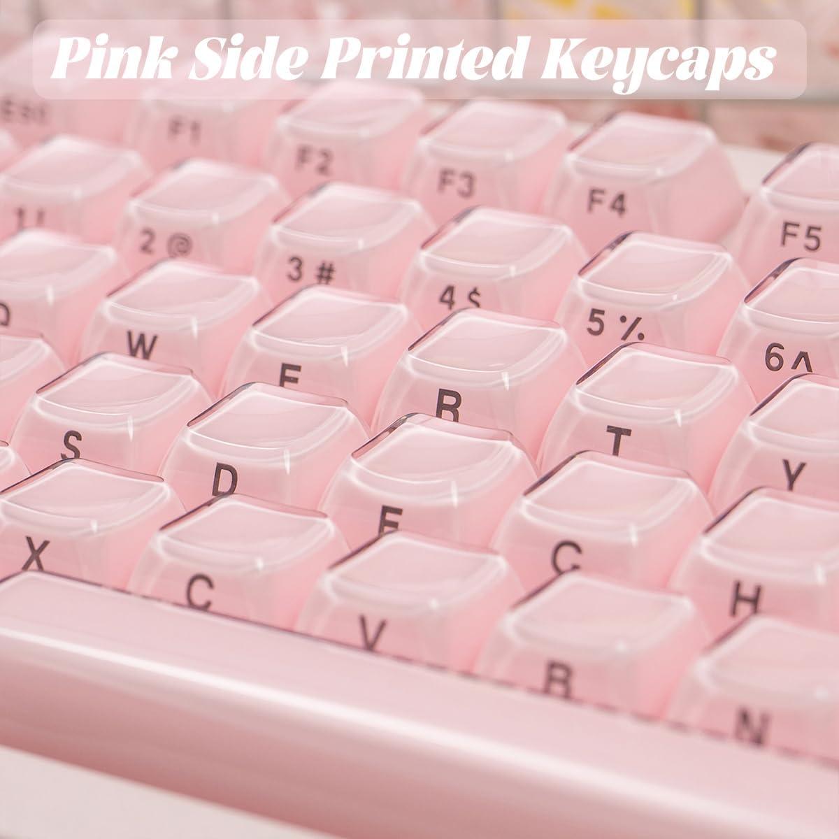 Teclas Mecánicas Personalizadas SUEHIODHY 113 Teclas Rosa