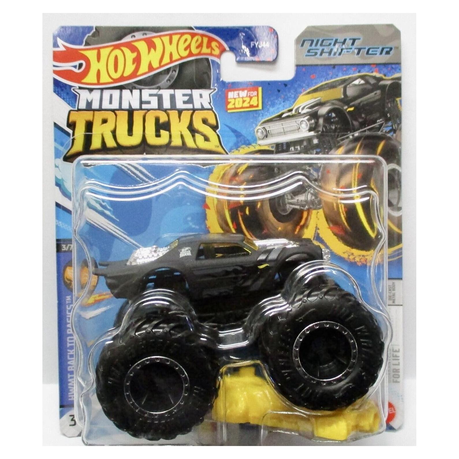 Hot Wheels Monster Trucks 2023 Escala 1:64 Cambiador Nocturno
