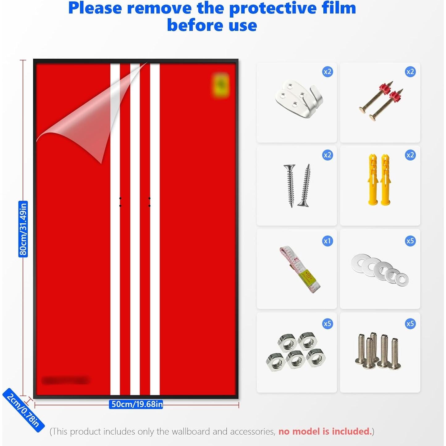 Tablero de Exhibición WETCEAOM para Lego Technic 42143 50x80cm