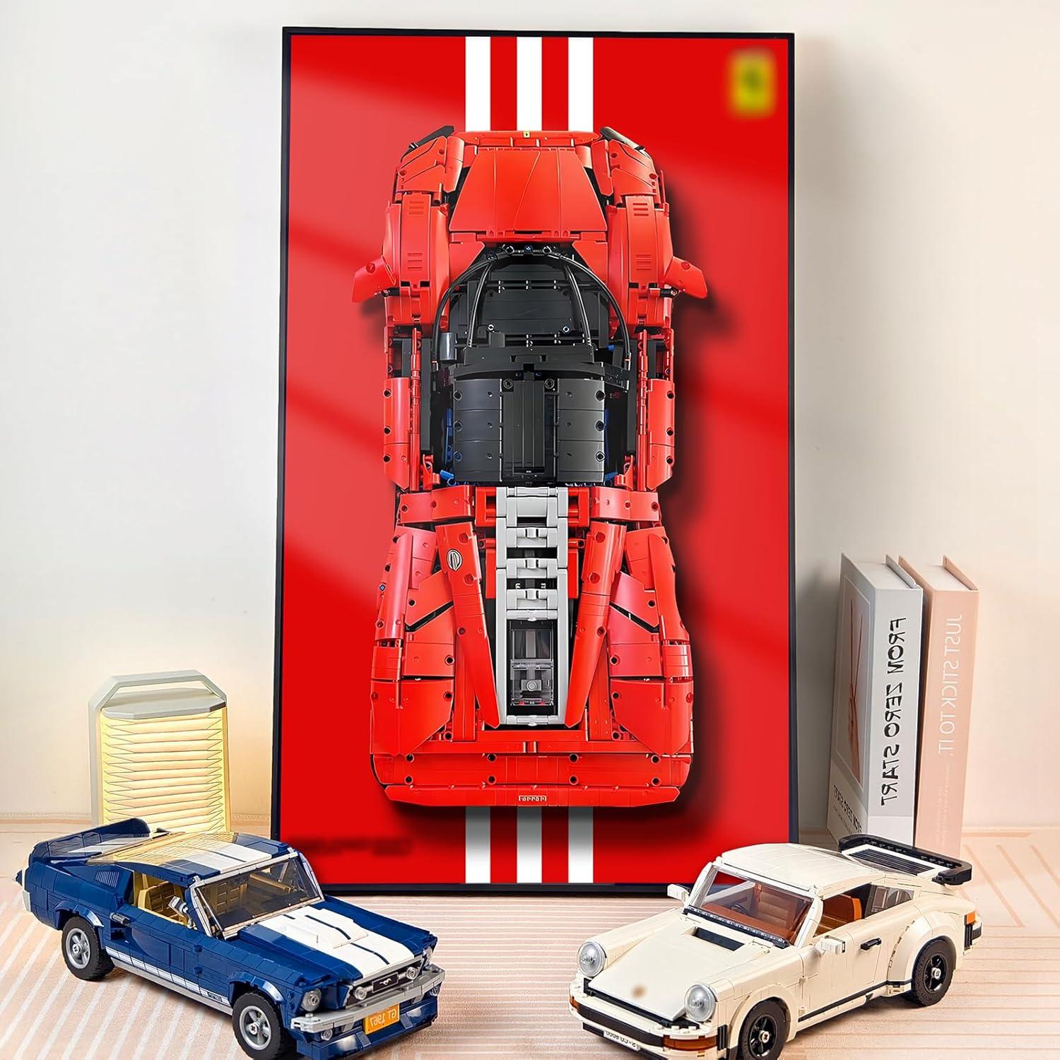 Tablero de Exhibición WETCEAOM para Lego Technic 42143 50x80cm