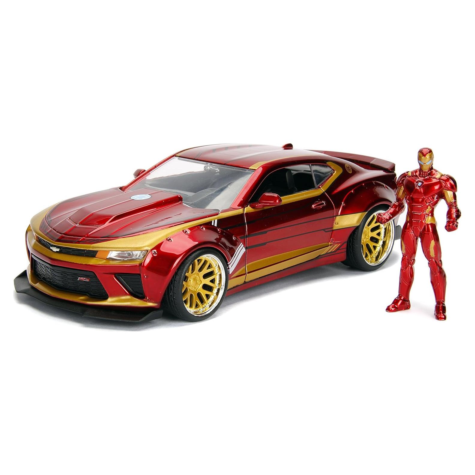 Auto de fundición Jada Toys 2016 Chevy Camaro SS Iron Man 27.94 cm