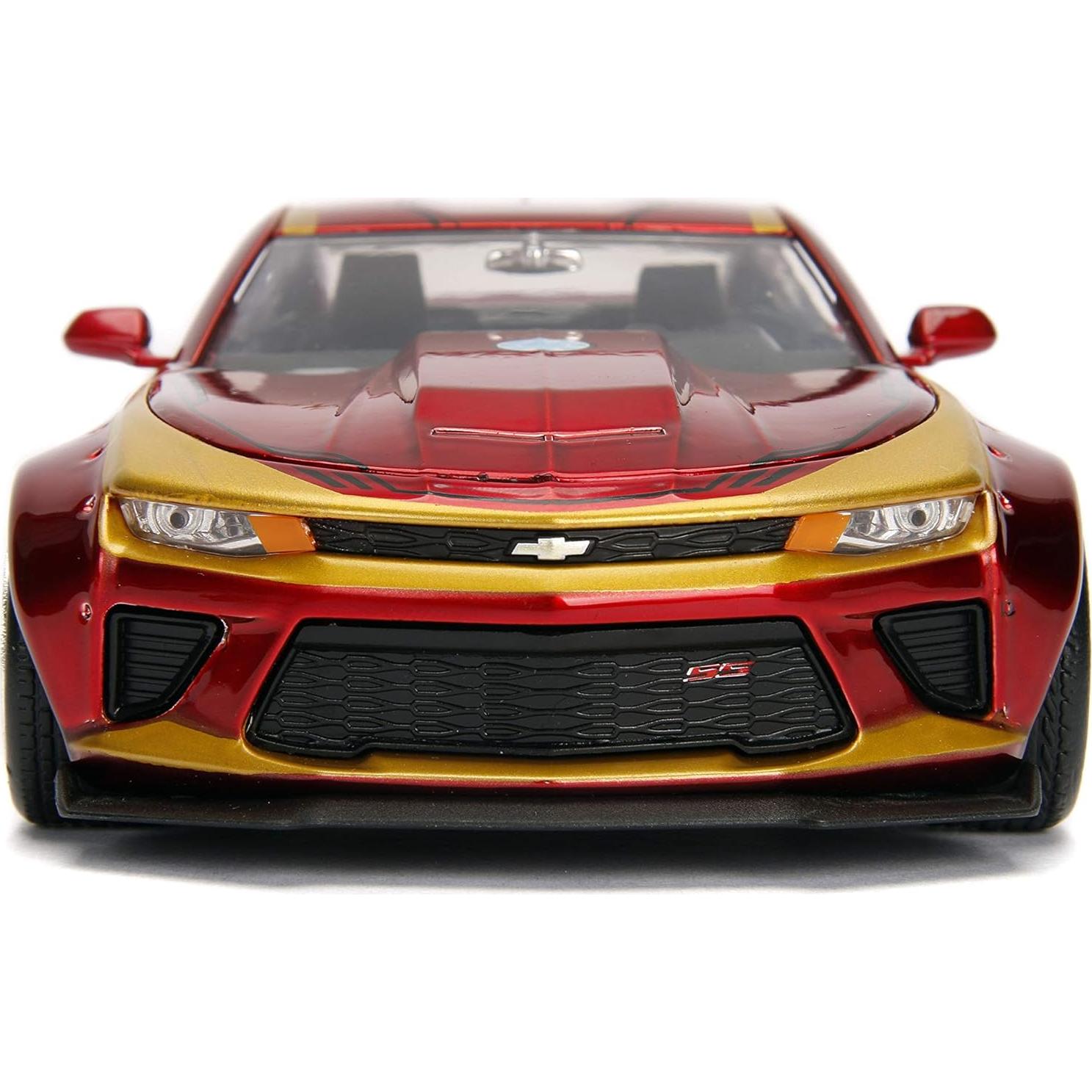 Auto de fundición Jada Toys 2016 Chevy Camaro SS Iron Man 27.94 cm