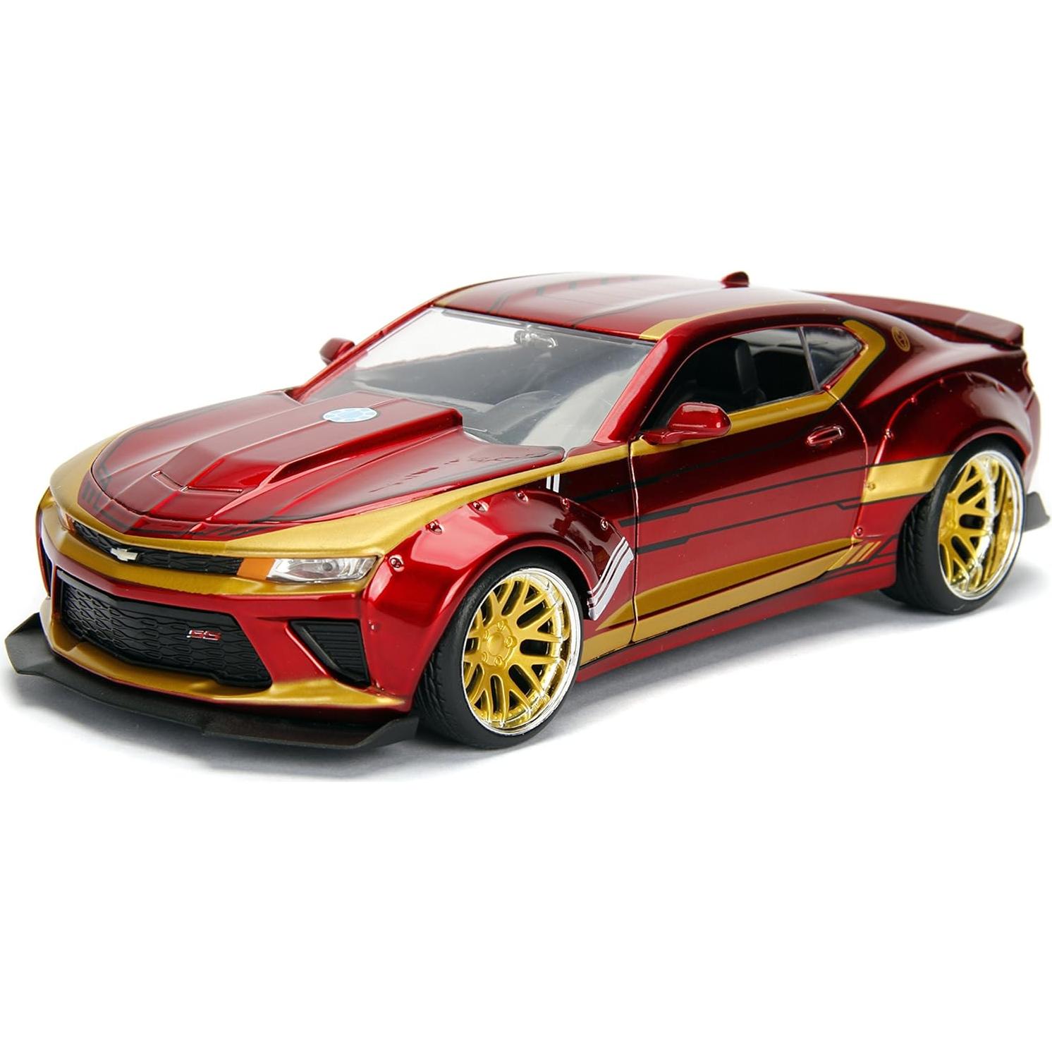 Auto de fundición Jada Toys 2016 Chevy Camaro SS Iron Man 27.94 cm