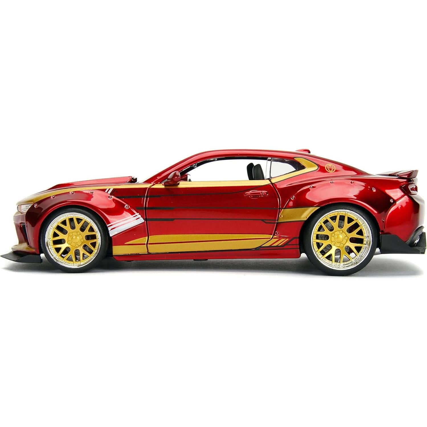 Auto de fundición Jada Toys 2016 Chevy Camaro SS Iron Man 27.94 cm