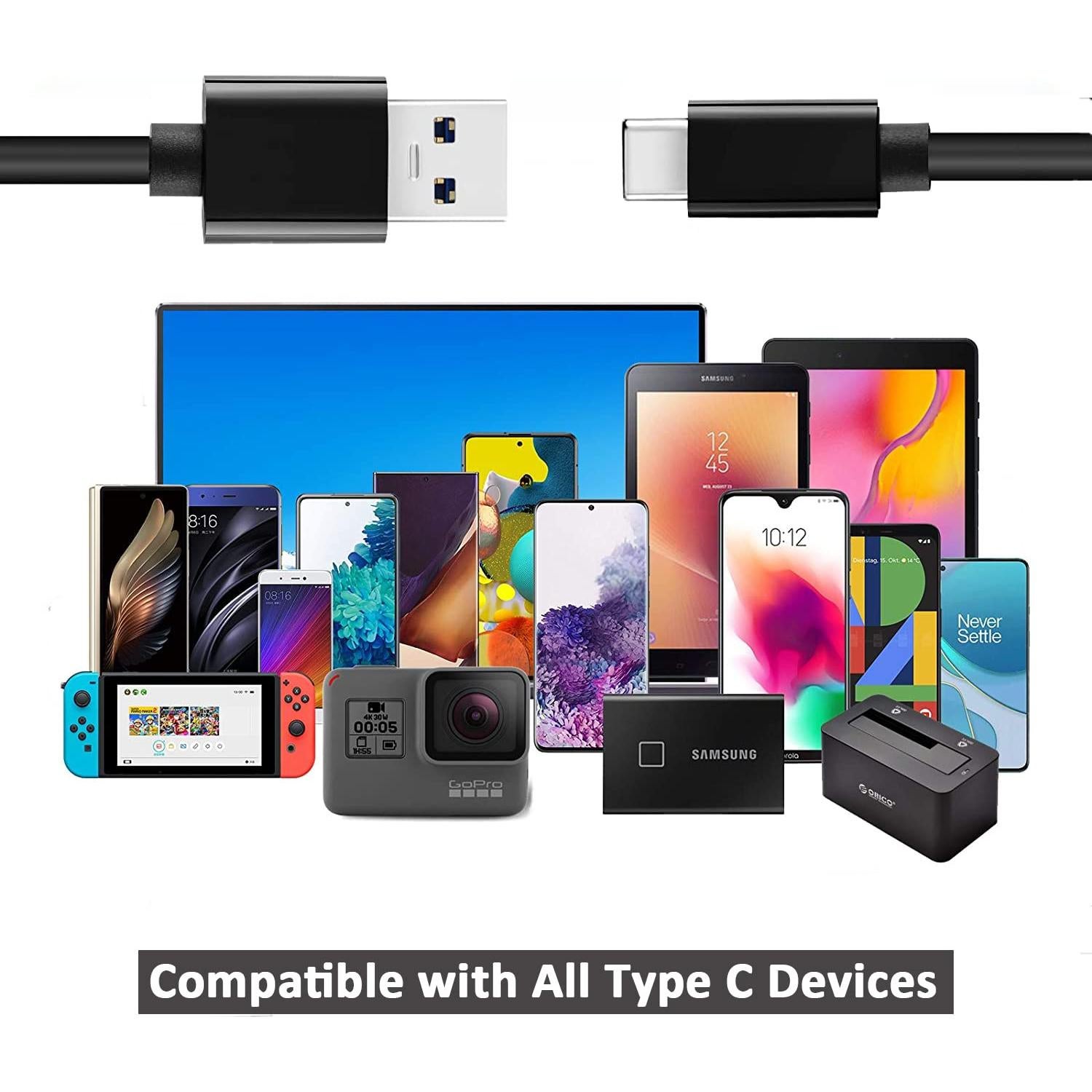 Cable de Carga USB-C Master Cables para Logitech MX Keys y Más