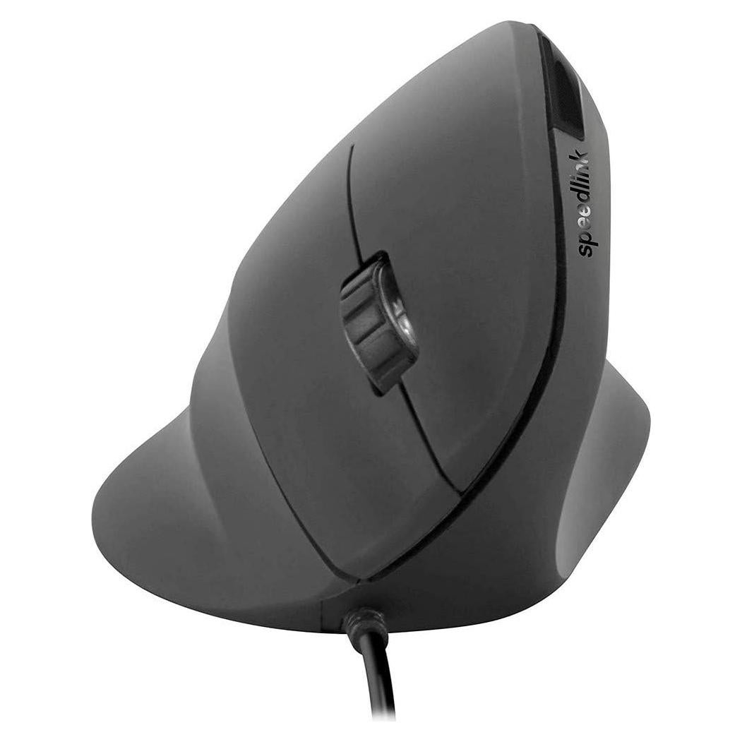Ratón Vertical Ergonómico Speedlink SL-610019-BK - 800 a 2400 DPI
