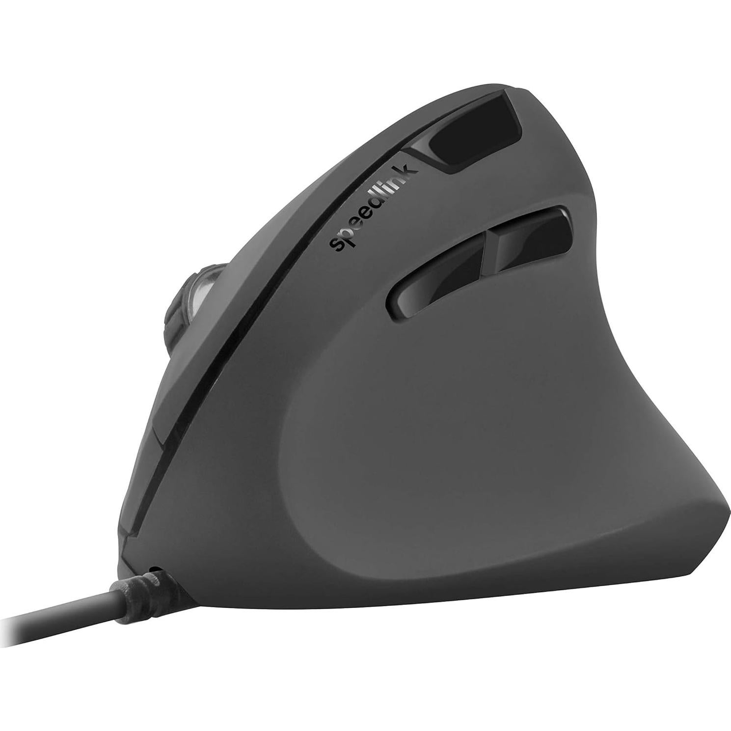 Ratón Vertical Ergonómico Speedlink SL-610019-BK - 800 a 2400 DPI