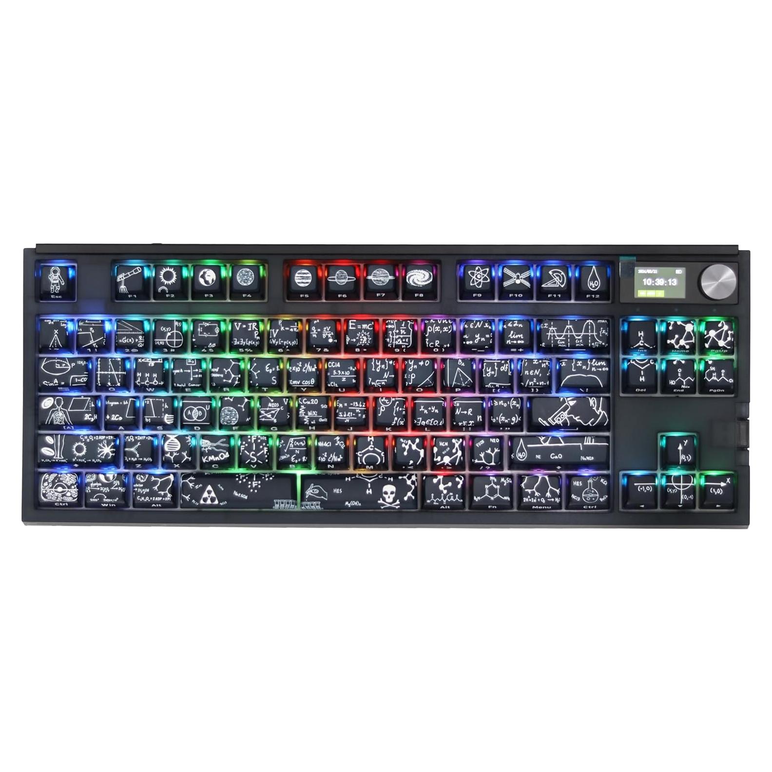 Teclado Mecánico Glacier GK87 Pro Lite TKL Inalámbrico USB-C