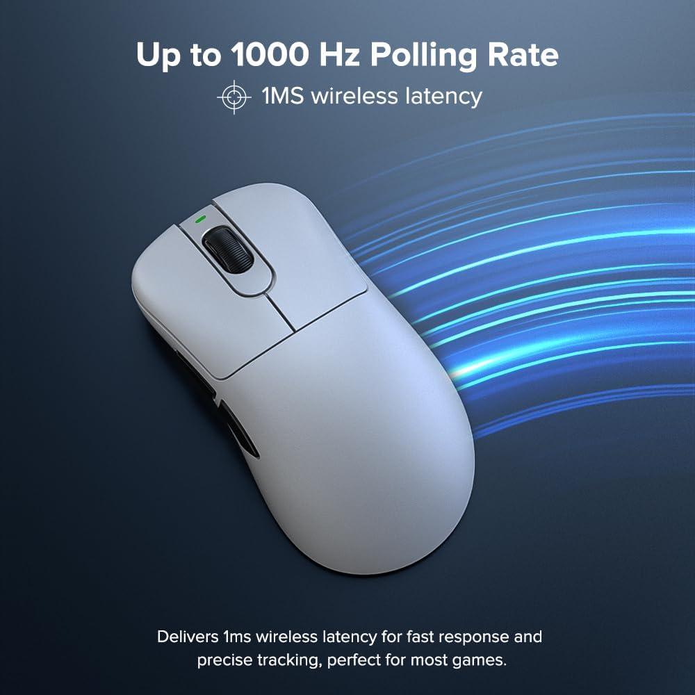 Ratón Gaming Inalámbrico Kysona Mars SE 24000 DPI Ergonómico