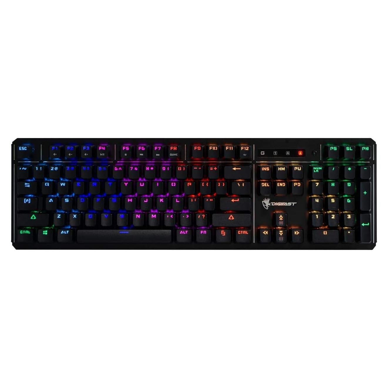 Teclado Mecánico RGB Digifast DG-LK42 con Reposamuñecas