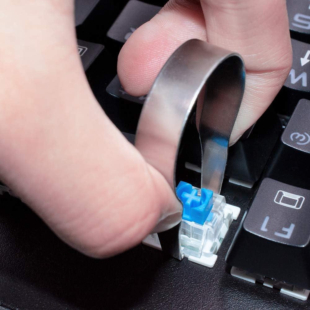 Extractor de Interruptores Granvela para Teclado Mecánico - Acero Inoxidable - Paquete de 2
