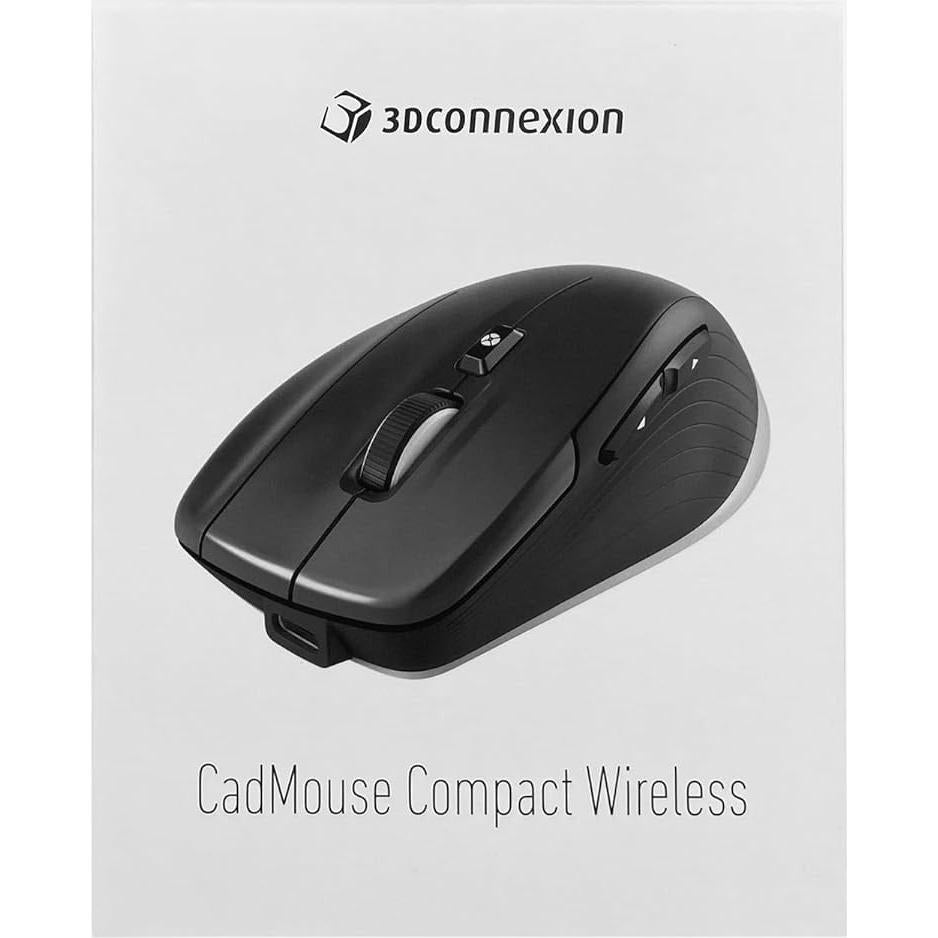 Mouse Inalámbrico Óptico 3Dconnexion CadMouse 7200 dpi
