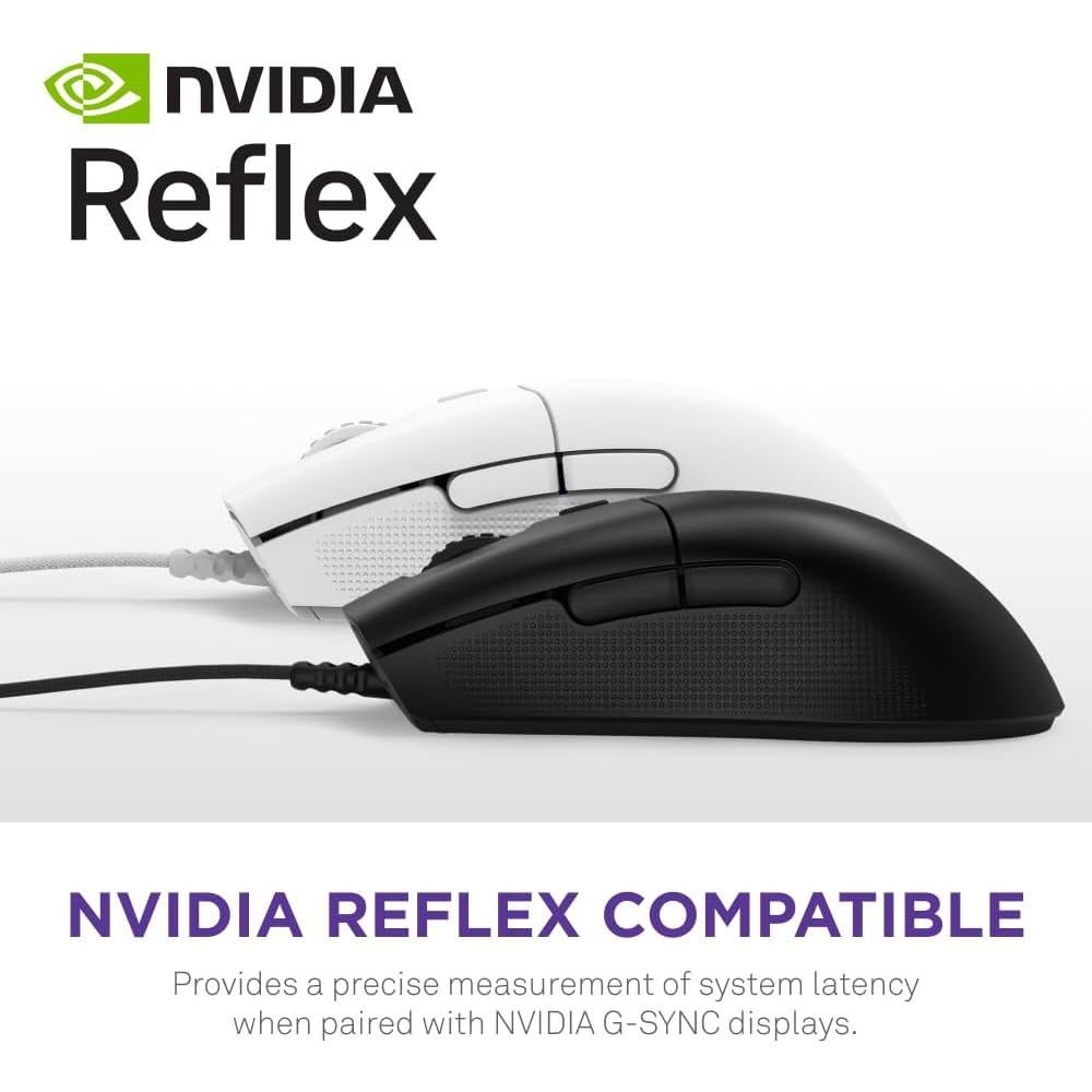 Ratón Gaming Ergonómico NZXT Lift 2 Ergo 61g 26K DPI