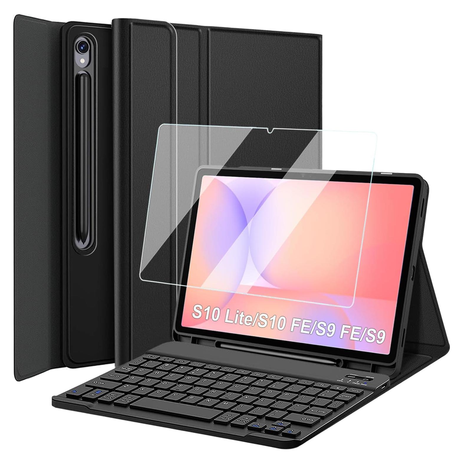Funda Teclado Bluetooth Samsung Galaxy Tab S9 FE/S9 11" con S Pen