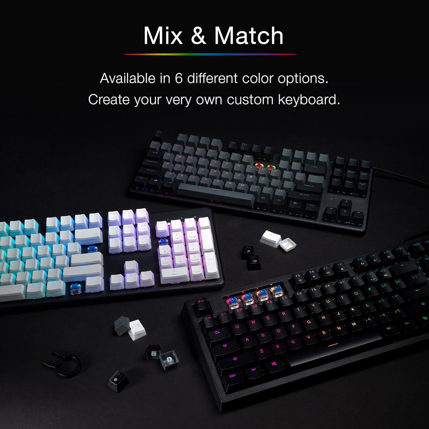 Juego de Teclas PBT Pudding TECWARE 112 Teclas para Mecánicos