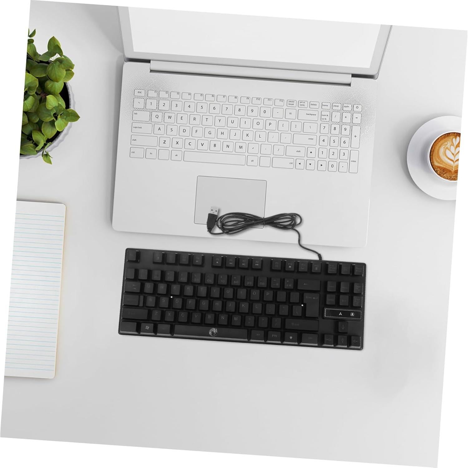 Teclado Mecánico Retroiluminado Artibetter USB 35.8x13cm