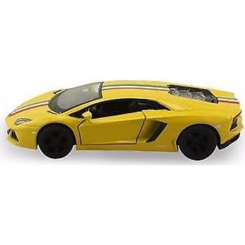 Set de 4 Modelos Die Cast Lamborghini Aventador 1:38 KiNSMART