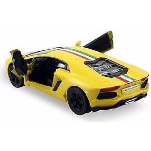 Set de 4 Modelos Die Cast Lamborghini Aventador 1:38 KiNSMART