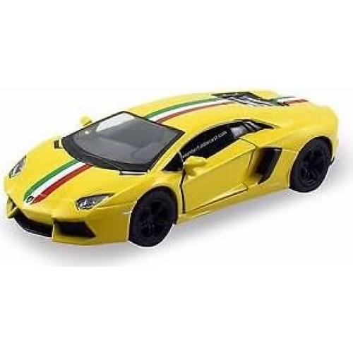 Set de 4 Modelos Die Cast Lamborghini Aventador 1:38 KiNSMART