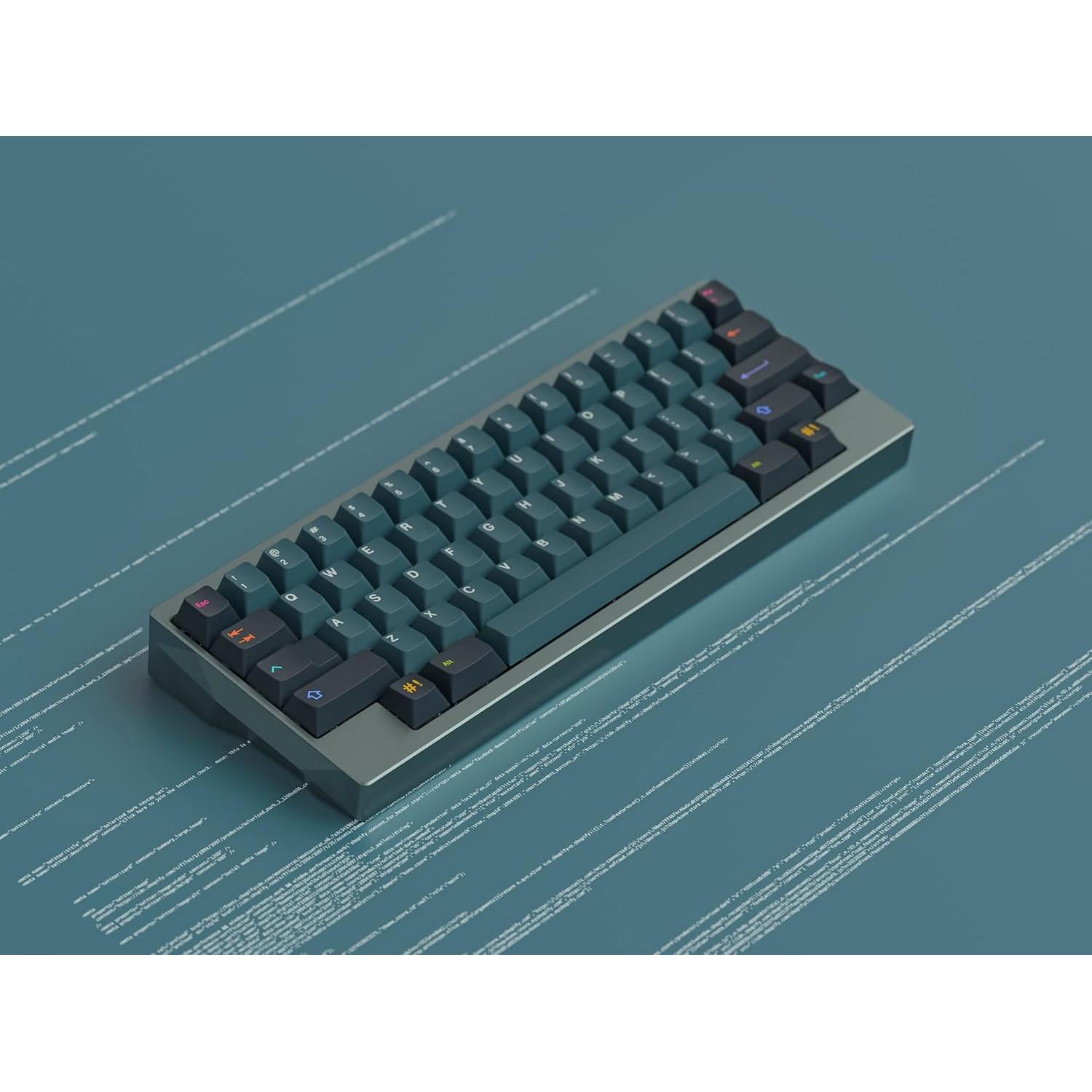 Conjunto de Teclas Kono KDS Solarized Dark PBT - Kit Base