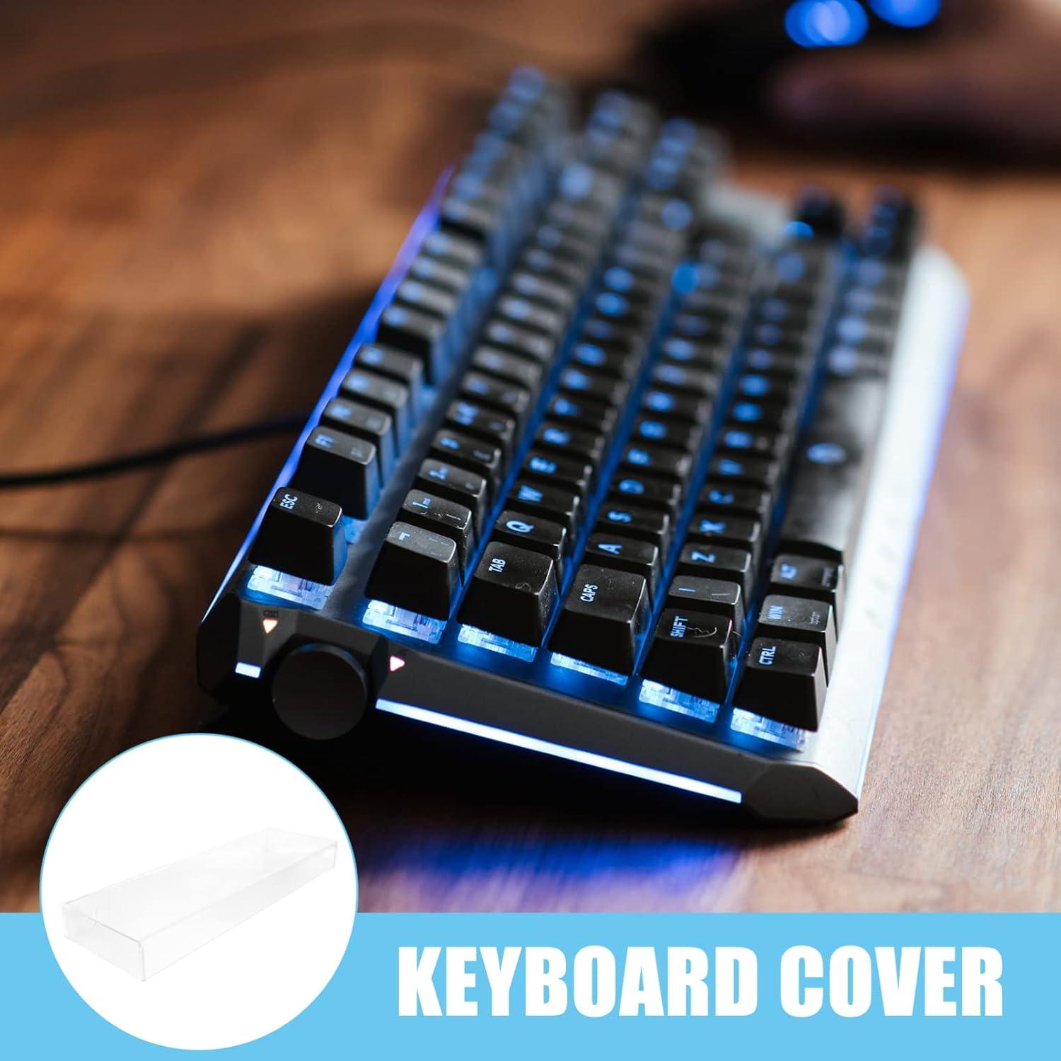 Protector de Teclado Acrílico Transparente DOITOOL 47.5x15cm