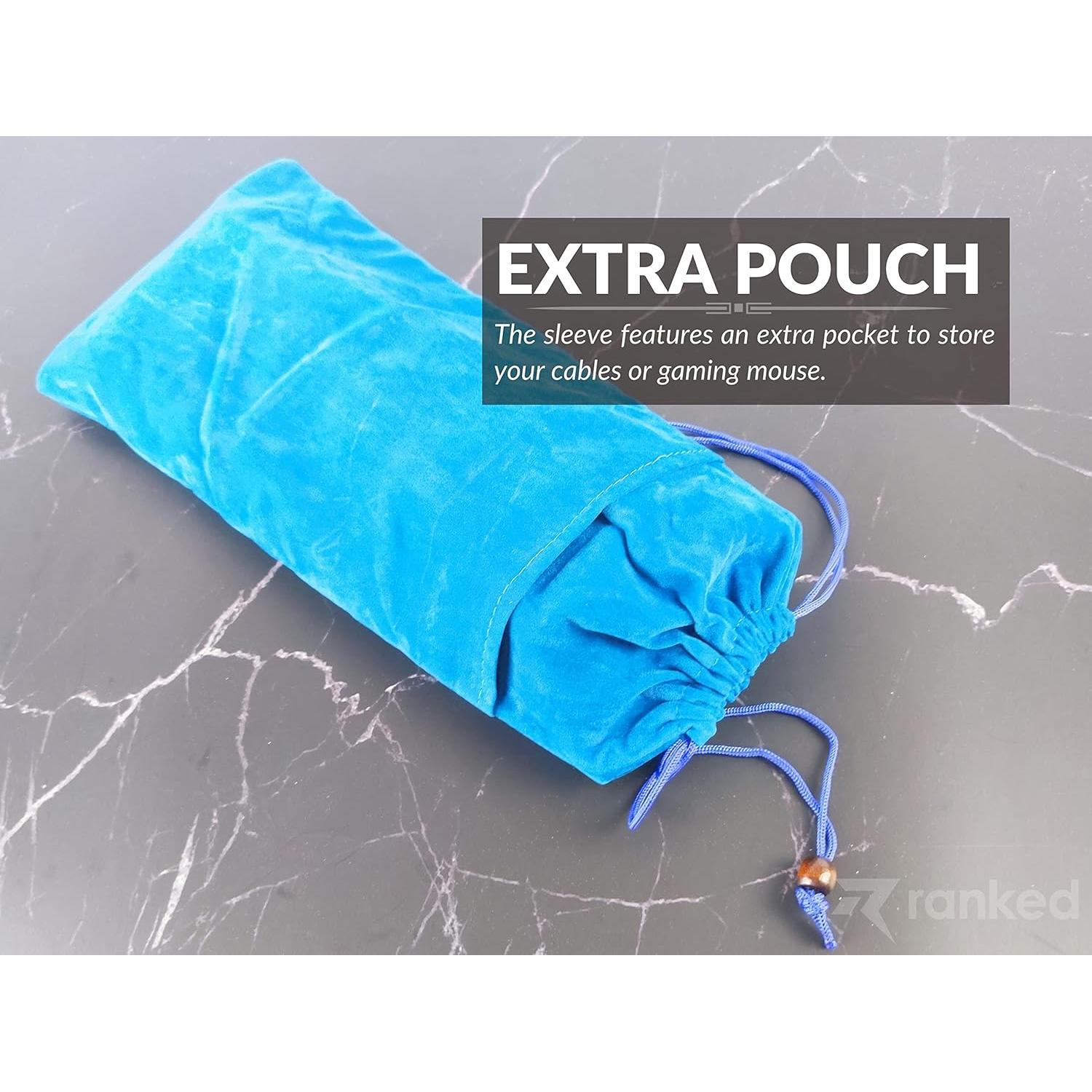 Funda de Viaje para Teclado Mecánico Clasificado Azul 35x15cm