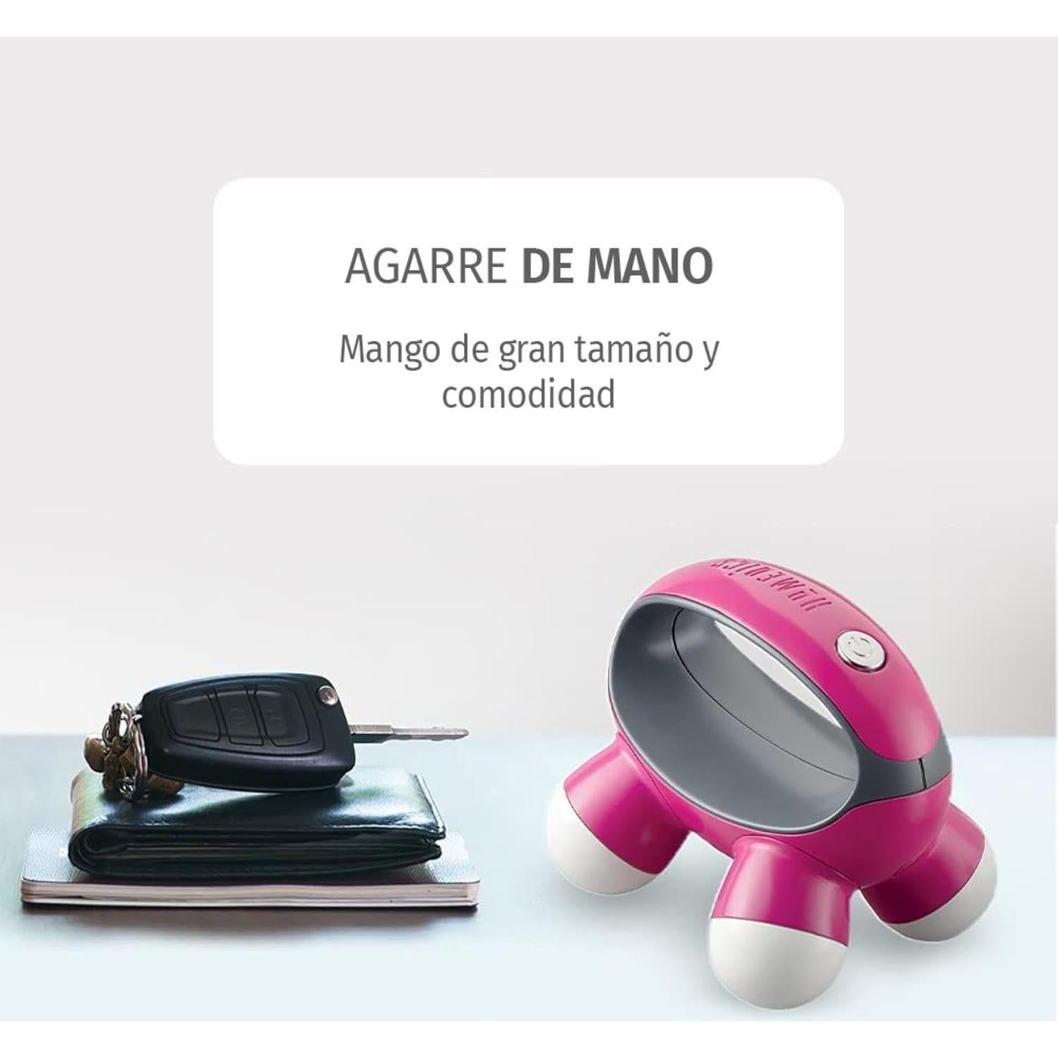 Masajeador de Mano HoMedics Quatro Mini Vibrante 4 Nodos