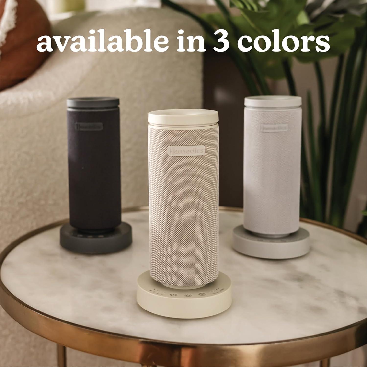 Difusor de Aromaterapia Homedics SereneScent Mini Beige