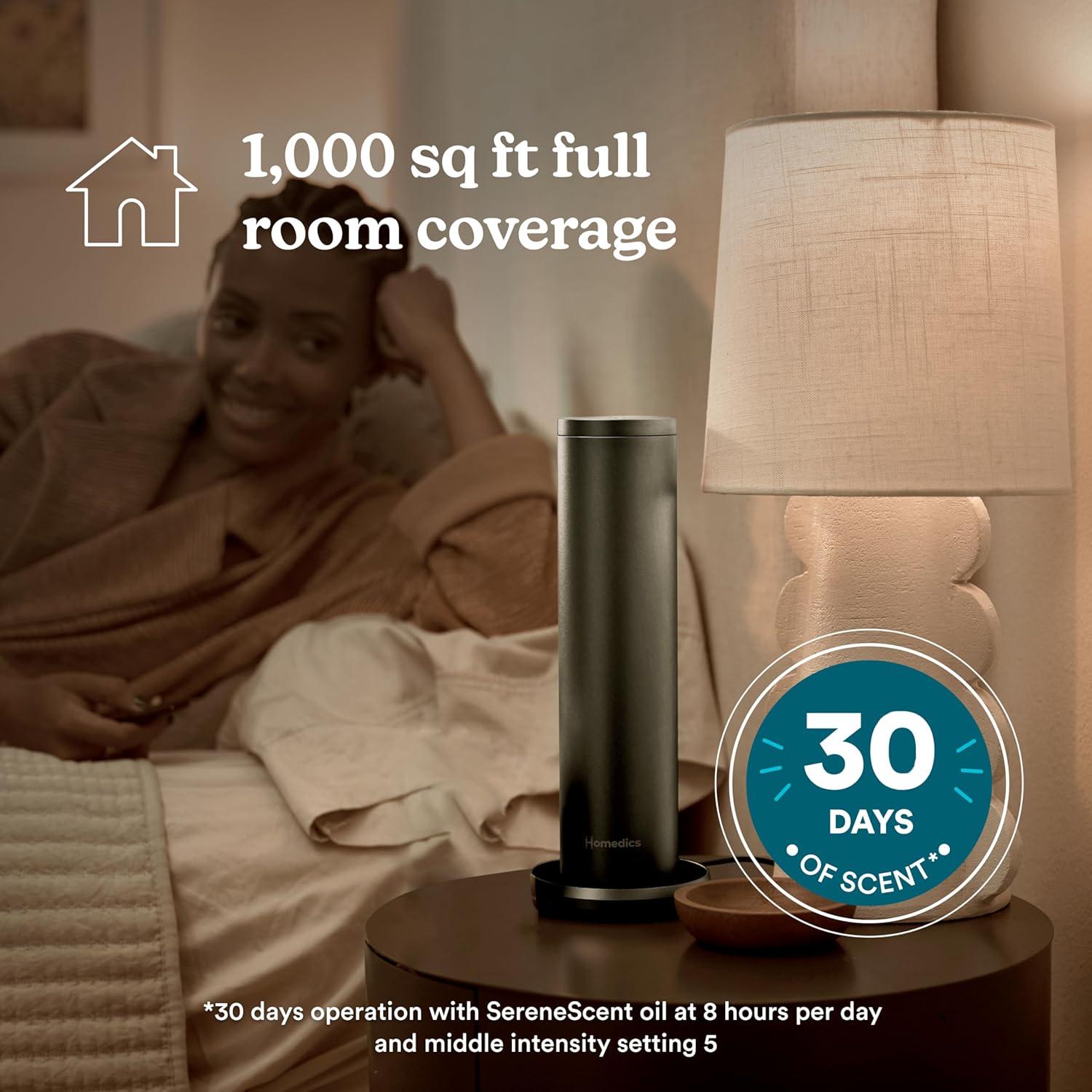 Difusor de Fragancia Sin Agua Homedics SereneScent 120ml