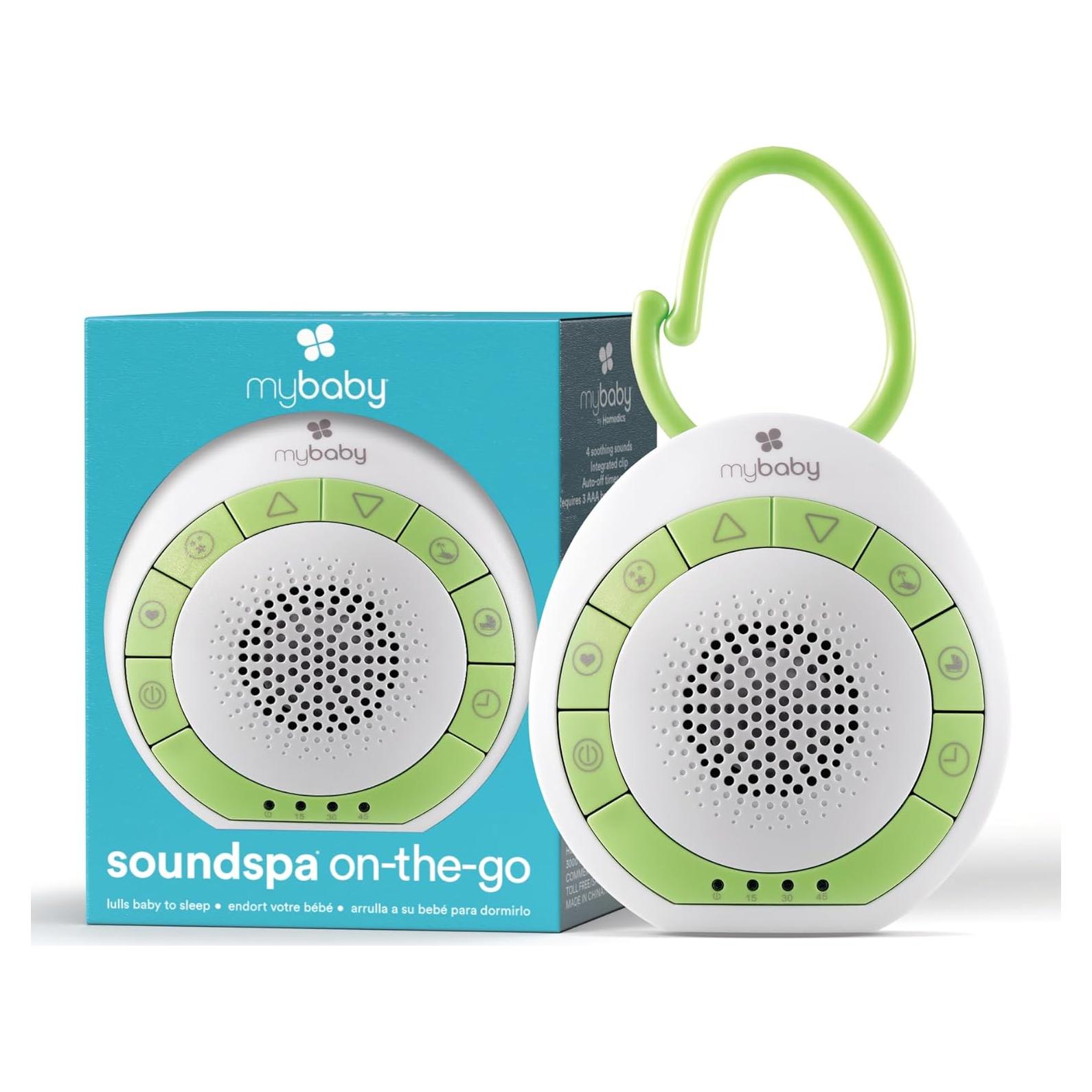 MyBaby Máquina de Sonido para Bebés - Ruido Blanco Portátil