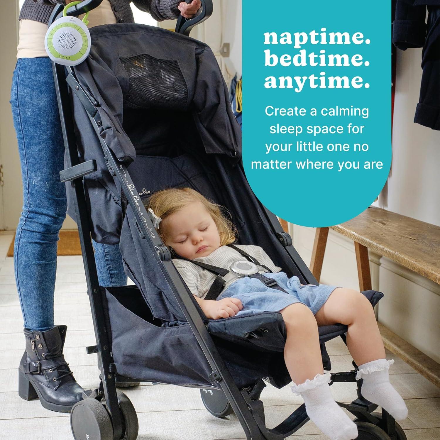 MyBaby Máquina de Sonido para Bebés - Ruido Blanco Portátil