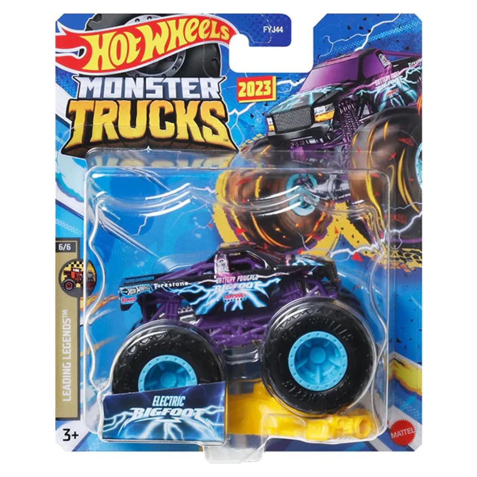 Hot Wheels Monster Trucks Mattel 2023 1:64 Cuerpo Metal