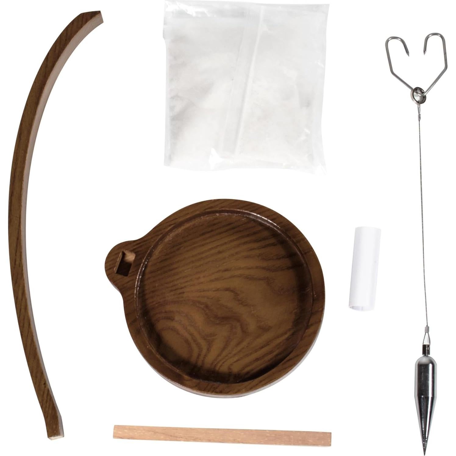 Péndulo de Arena Kihomi de Madera para Escritorio 18x16cm